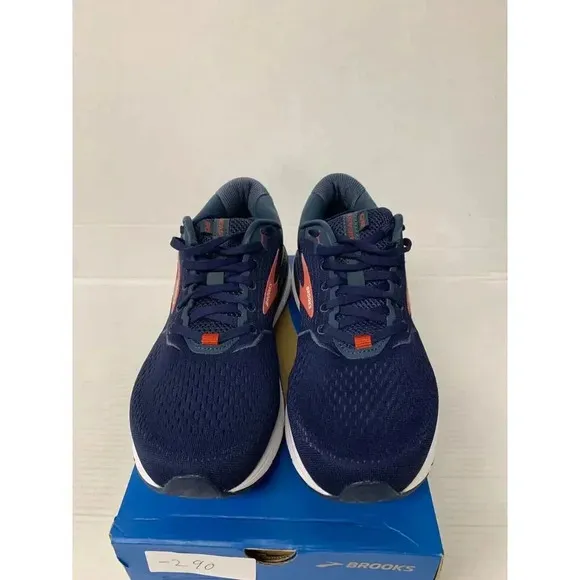 -290 Brooks Beast 20, Blue/Red, Med-Width, Womens Running Shoes-US 10 Womens