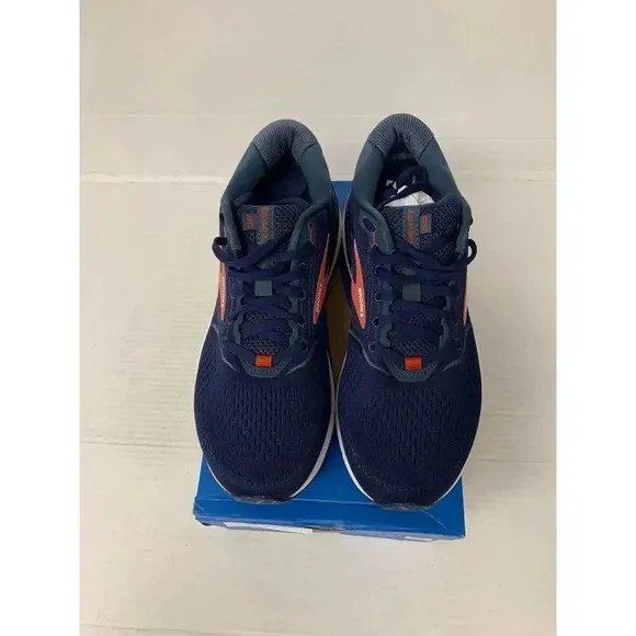 -290 Brooks Beast 20, Blue/Red, Med-Width, Womens Running Shoes-US 10 Womens