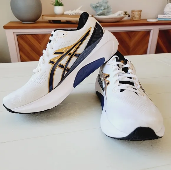 🆕️ Asics Gel Kayano 30th Anniversary Running Shoes in White / Deep Ocean