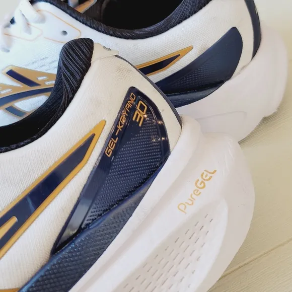 🆕️ Asics Gel Kayano 30th Anniversary Running Shoes in White / Deep Ocean