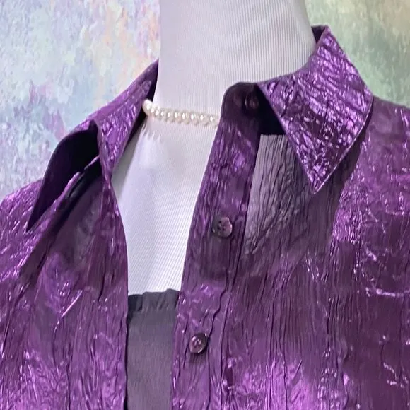 📌 Paradox Elegant Business 3 Piece Plum Skirt Set - Top - Skirt - Jacket
