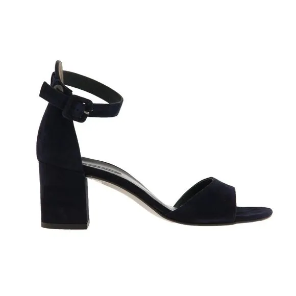 🆕 PAUL GREEN Lonnie Sandals Pumps Shoes Suede Black 5.5
