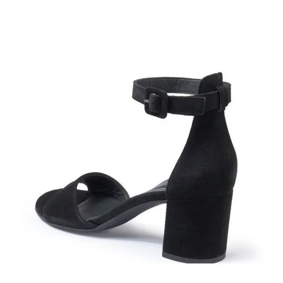 🆕 PAUL GREEN Lonnie Sandals Pumps Shoes Suede Black 5.5
