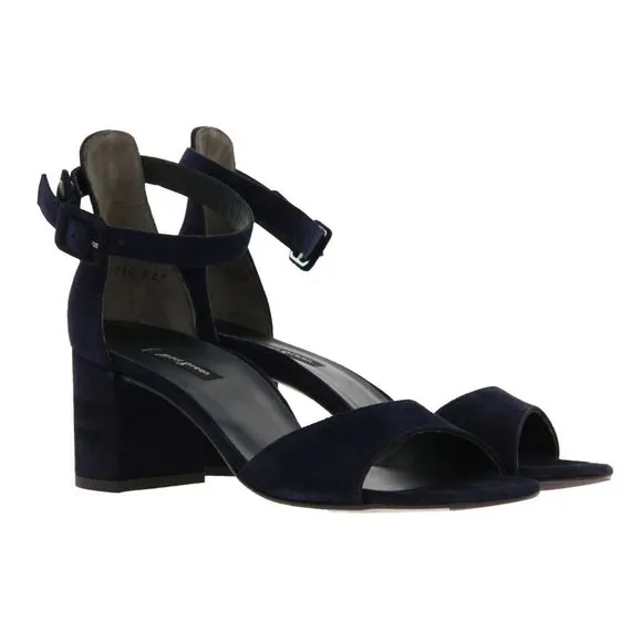 🆕 PAUL GREEN Lonnie Sandals Pumps Shoes Suede Black 5.5