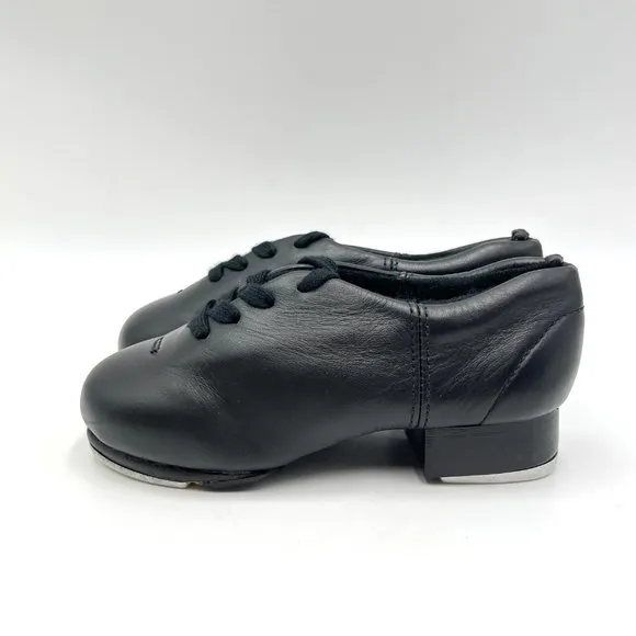 10.5W 10.5 WIDE Capezio Little Kids CG16C Flex Master Black Dance Tap Shoes