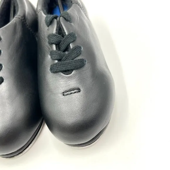 10.5W 10.5 WIDE Capezio Little Kids CG16C Flex Master Black Dance Tap Shoes