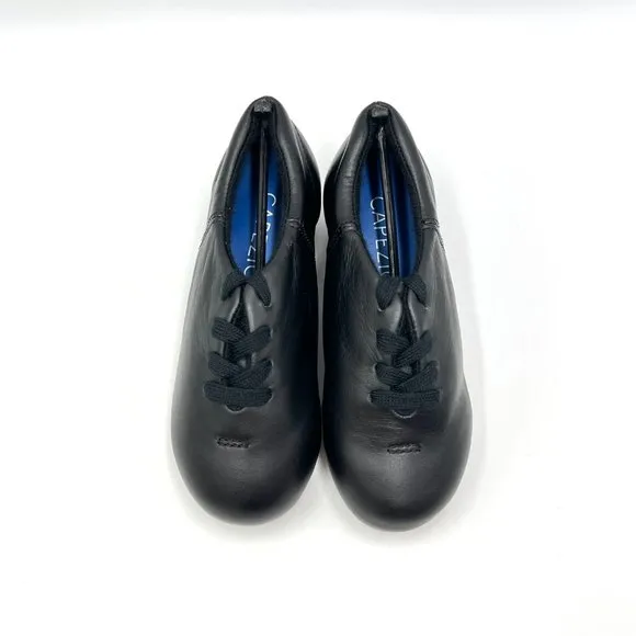 10.5W 10.5 WIDE Capezio Little Kids CG16C Flex Master Black Dance Tap Shoes