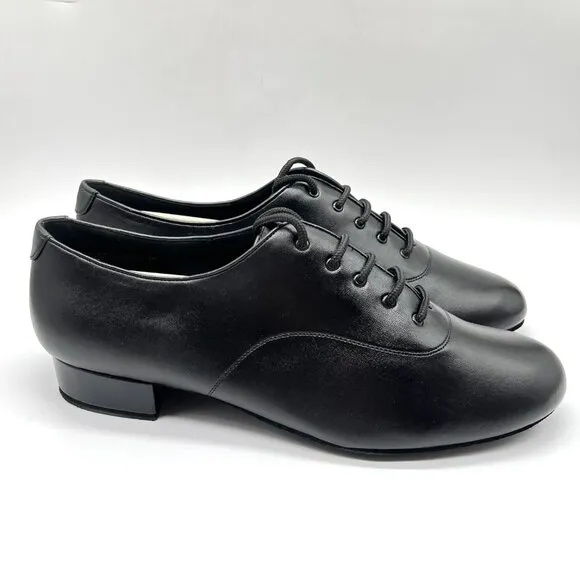 12W 12 WIDE WIDTH Capezio Mens SD103 Black Ballroom Social Dance Shoes
