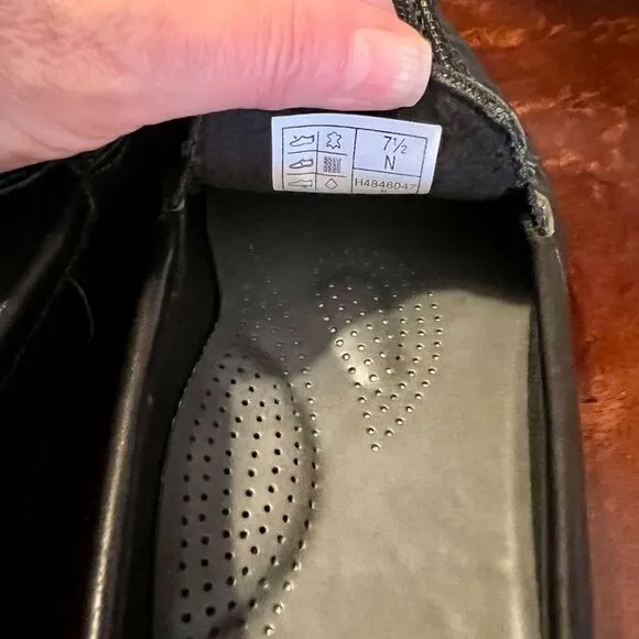 $169 SAS Tripad Penny J Slip On Loafers Flats Shoes Black Size 7.5N 7.5 Narrow