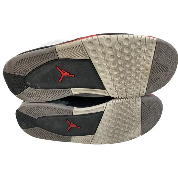2013 Air Jordan Flight Mid 8.5 Goat Basketball Shoes Mens White GUC 599593-101