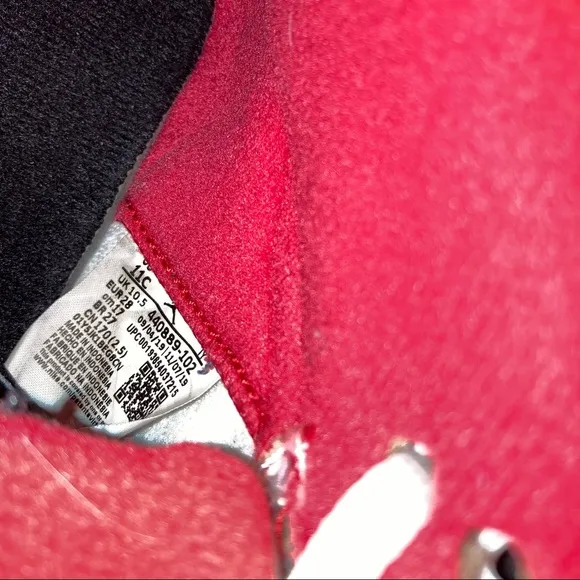 2019 Air Jordan 5 White/Fire Red-Black size 11 C