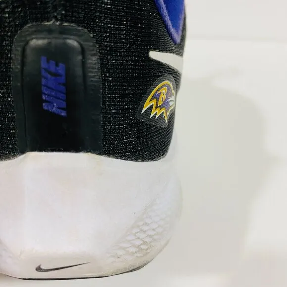2022 Nike Zoom Pegasus 39 Ravens NFL Running sneakers Black/White/purple US men