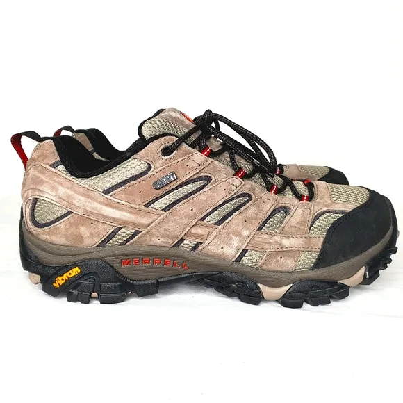 28) MERRELL &quot;Moab 2&quot; Vibram Waterproof Sz. 11W Men's