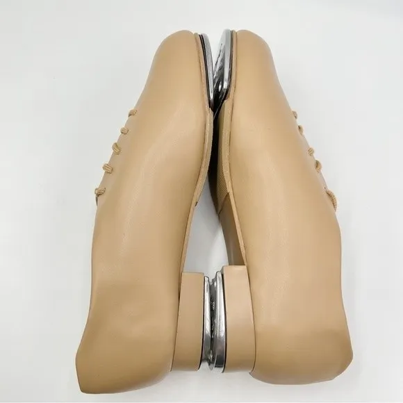 4.5W 4.5 W WIDE WIDTH Capezio Kids Big Boys 443B Caramel Tan Dance Tap Shoes