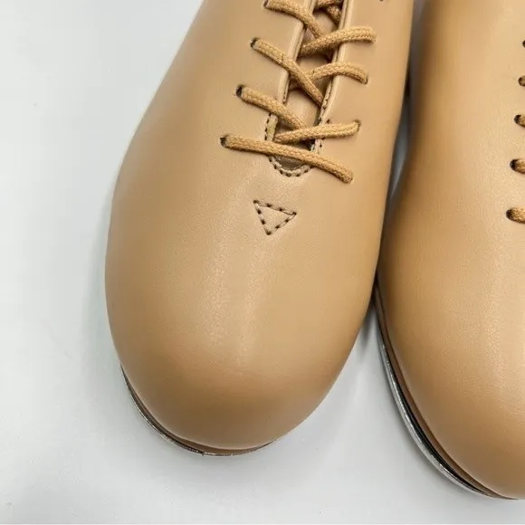 4.5W 4.5 W WIDE WIDTH Capezio Kids Big Boys 443B Caramel Tan Dance Tap Shoes