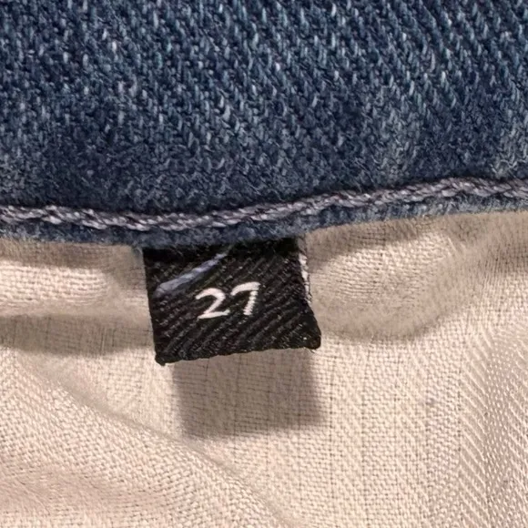 7 For All Mankind Mid Roll Shorts shore 27