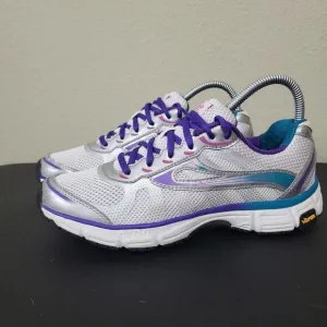 Abeo Aero Mens White Comfort Lace Up Low Top Running Shoes Size 7.5 Medium