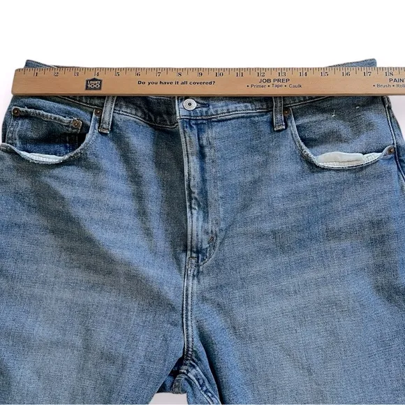 Abercrombie &amp; Fitch Ultra High Rise Ankle Straight Jean Size 18