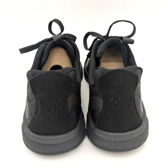 Acne Studios Ribbon Athletic Low-Top Sneaker Shoes Lace-Up Black Size US11 EU44