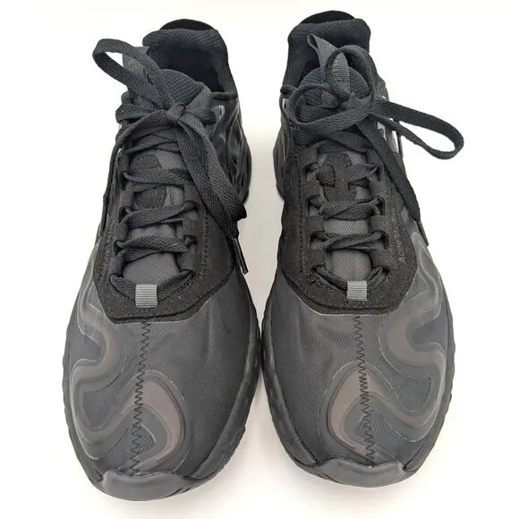 Acne Studios Ribbon Athletic Low-Top Sneaker Shoes Lace-Up Black Size US11 EU44