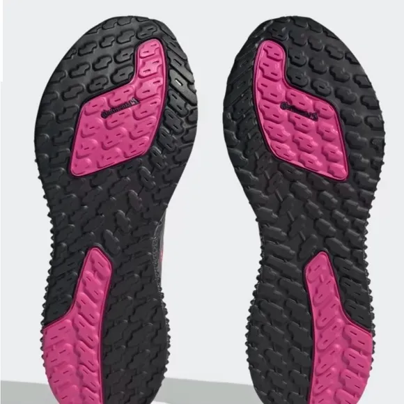 ADIDAS 4DFWD 2 RUNNING SHOES SZ 7 Beam Pink / Silver Metallic / Lucid Fuchsia