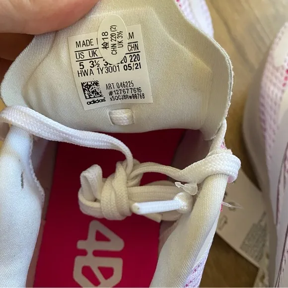 adidas 4DFWD Pulse Running Shoes Cloud White Shock Pink (Women's)