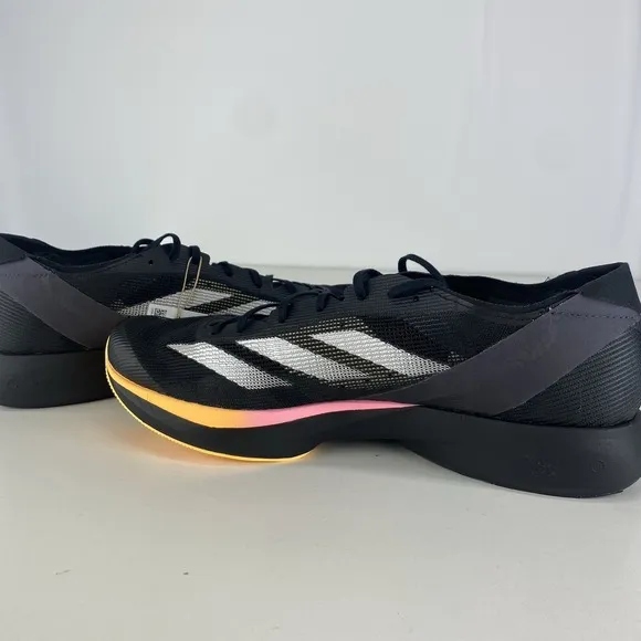Adidas Adizero Takumi Sen 10 Low Mens Running Shoes Size 11.5 Black ID2793 NEW
