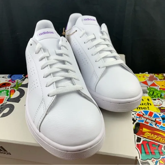 Adidas Advantage Grape Soda Sneakers Women's Various Sizes