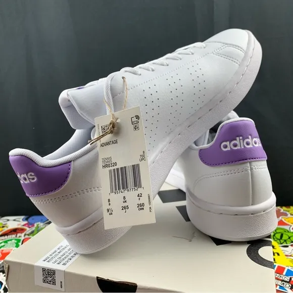 Adidas Advantage Grape Soda Sneakers Women's Various Sizes