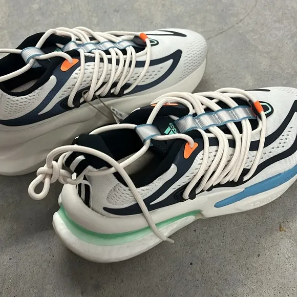 Adidas aloha HP6613 boost V1 men’s chalk mint orange nwt running shoe
