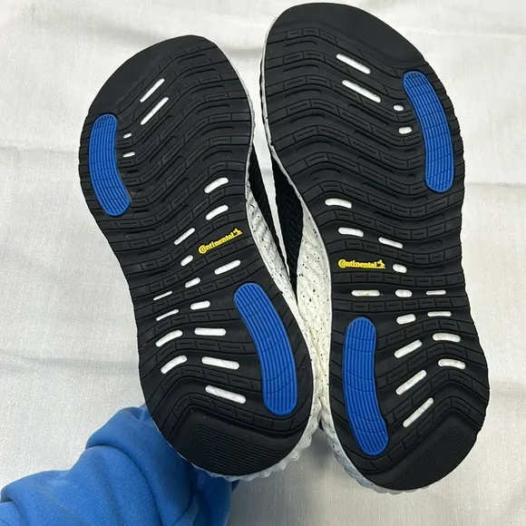 Adidas Alpha Boost Black and Blue Running Shoes
