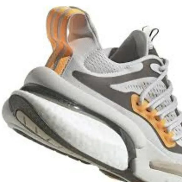 Adidas Alphaboost V1 (Grey/Wonder Beige/Flash Orange). New. Mens Size: 7 - 12.