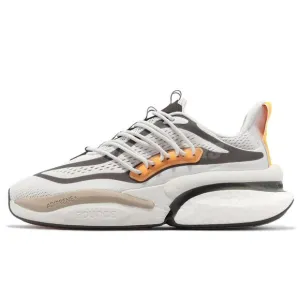 Adidas Alphaboost V1 (Grey/Wonder Beige/Flash Orange). New. Mens Size: 7 - 12.