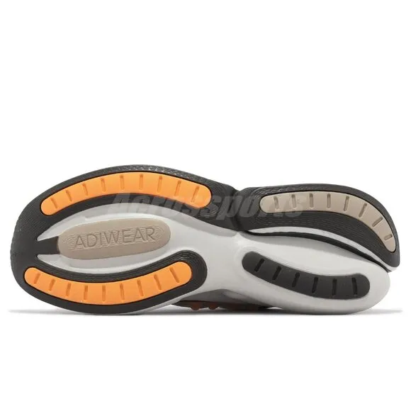 Adidas Alphaboost V1 (Grey/Wonder Beige/Flash Orange). New. Mens Size: 7 - 12.