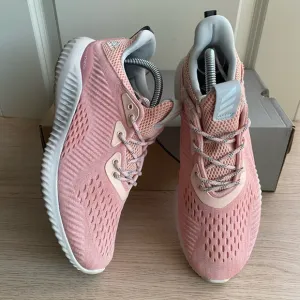 Adidas Alphabounce EM “Icey Pinktrace Pink” Women Sneakers Running Shoes - SZ 8