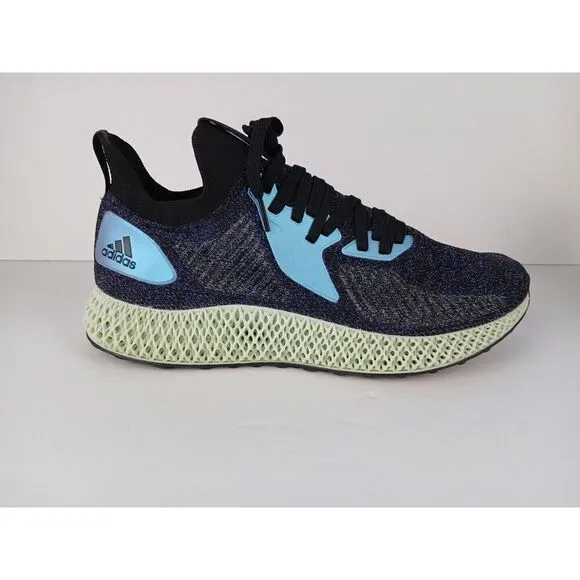 Adidas Alphaedge F4D Black Space Race Men's Running Shoes Sz 11.5 (FV6106)