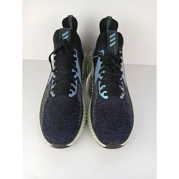 Adidas Alphaedge F4D Black Space Race Men's Running Shoes Sz 11.5 (FV6106)
