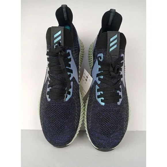 Adidas Alphaedge F4D Black Space Race Men's Running Shoes Sz 11.5 (FV6106)