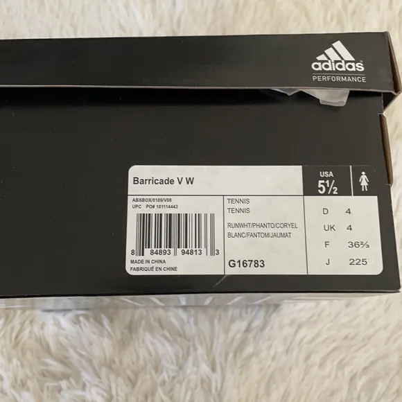 Adidas Barricade V Tennis Shoes