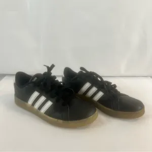 adidas Baseline Black/ white Gum Boys' Shoes size: 5