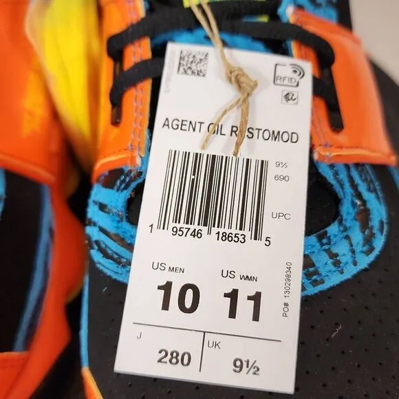 Adidas Boost Agent Gil Restomod 'SLAM' Orange Sneaker - Men's Size 10 (GY6481)