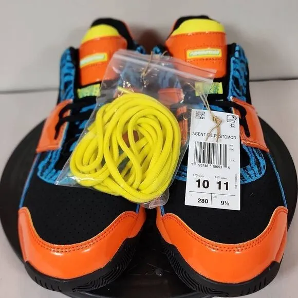 Adidas Boost Agent Gil Restomod 'SLAM' Orange Sneaker - Men's Size 10 (GY6481)