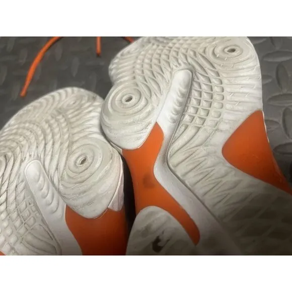 Adidas‎ Bounce Basketball Shoes 600001 2018 Orange Mens 12.5 Vintage AH2671