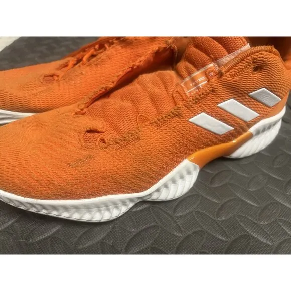 Adidas‎ Bounce Basketball Shoes 600001 2018 Orange Mens 12.5 Vintage AH2671