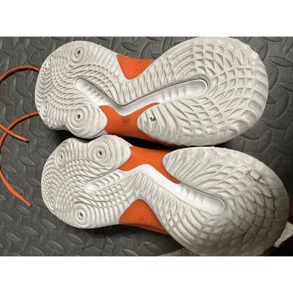 Adidas‎ Bounce Basketball Shoes 600001 2018 Orange Mens 12.5 Vintage AH2671