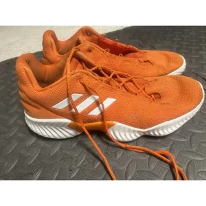 Adidas‎ Bounce Basketball Shoes 600001 2018 Orange Mens 12.5 Vintage AH2671