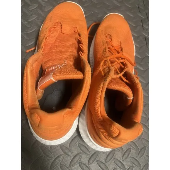 Adidas‎ Bounce Basketball Shoes 600001 2018 Orange Mens 12.5 Vintage AH2671