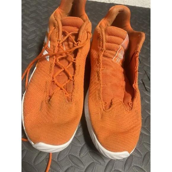 Adidas‎ Bounce Basketball Shoes 600001 2018 Orange Mens 12.5 Vintage AH2671