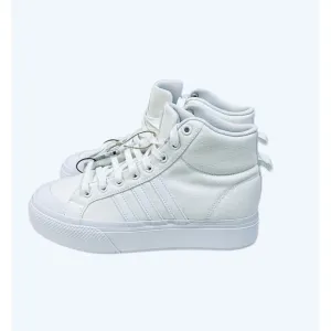 Adidas Bravada 2.0 MID High Top Platform White Skateboarding Shoes Size 8.5