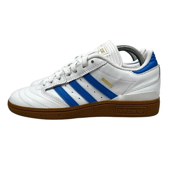 Adidas Busenitz Cloud White Blue Bird Gold Shoes IE3101 Men's Sizes 7 - 7.5